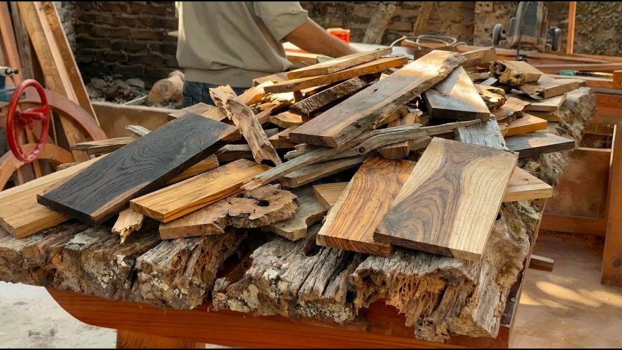 From Scrap Wood To Masterpieces Thanks To The Masterful Skills Of The Young Carpenter | Woodworking