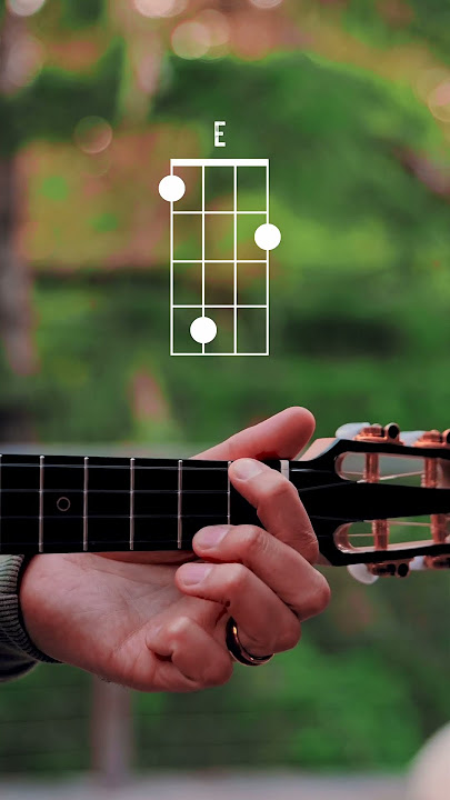 How To Play 'E' Ukulele Chord // Beginner Ukulele Chord Series #15