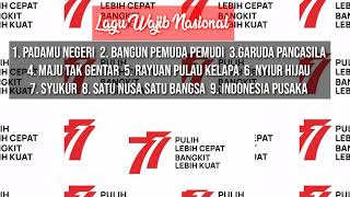 Lagu Wajib Nasional | Pas diputar sebelum Bel masuk sekolah