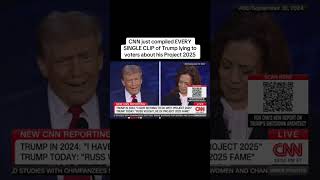 CNN exposes Trump&#39;s lies about his Project 2025.