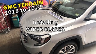 2018 GMC Terrain wiper blades save $50