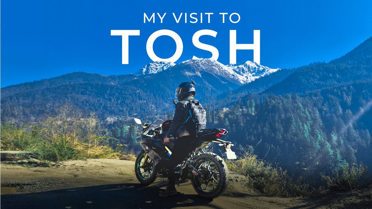Black ice on the Road | Ride to Tosh on my bike | EP. 2
