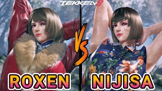 💥 Roxen (Anna) vs Nijisa (Anna) | Tekken 8 Anna Mirror Match Madness!