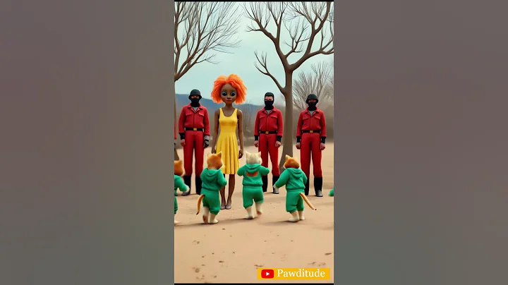 Watch the video about Squid Game but Cats Can’t Lose Their 9 Lives!