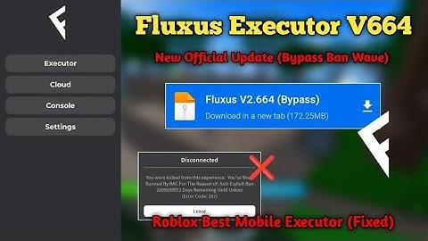 Fluxus Executor New Version Available (2.664) | No key/ Bypass | Fluxus Mobile | [ROBLOX HACK]
