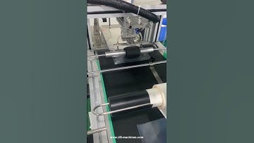 Empty plastic bag pouch pick up head type paging feeding machine video