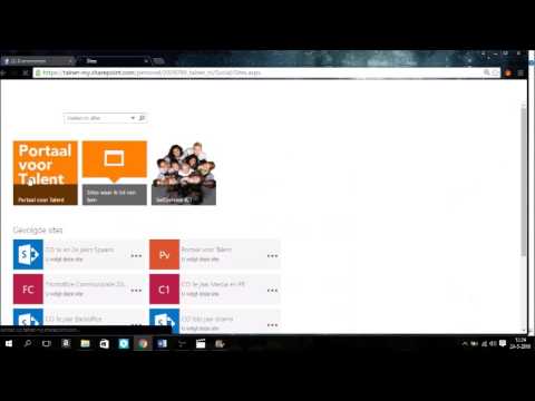 portaal van talent tutorial