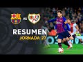 Resumen de FC Barcelona vs Rayo Vallecano (3-1)