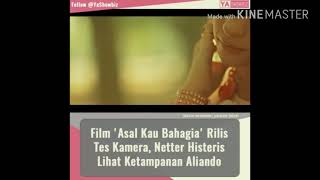Teaser film 'asal kau bahagia Aliando'