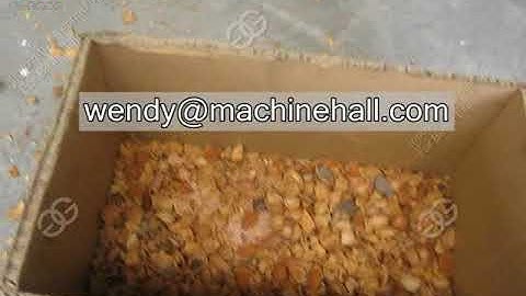 automatic almond cracking machine with three stage|almond nut cracker