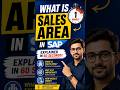 What is Sales Area in SAP explained in 60 seconds? 🤯Master the concept for Interview/ certification