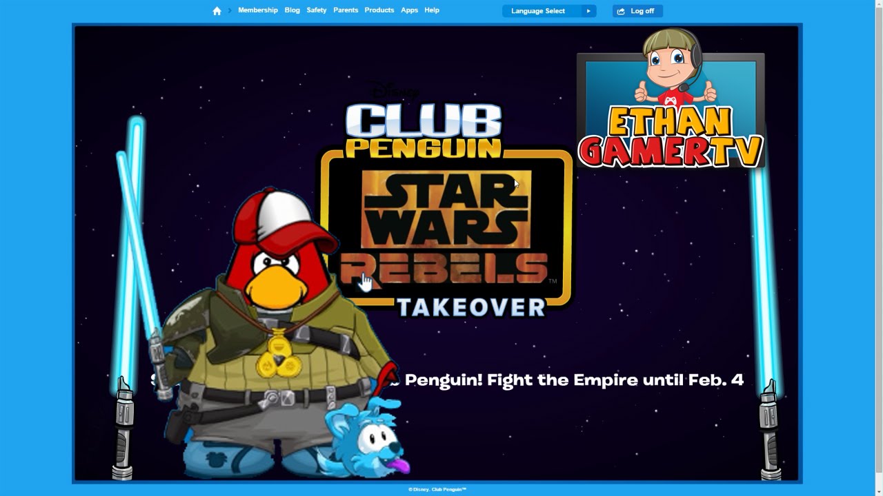 Club Penguin: Star Wars Rebels Takeover - YouTube