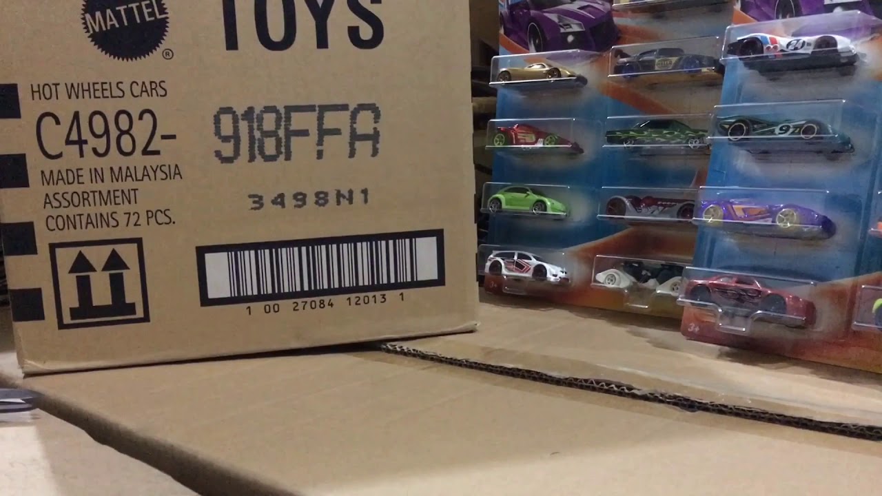 ดูไว้คุ้มไหมหากซื้อยกลัง unboxing hot wheels 2019 F case - YouTube