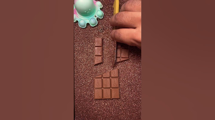 È vero? Spiegato il trucco della tavoletta di cioccolato infinita 🍫🤔