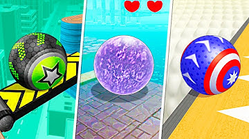 Going Balls vs Action Balls vs Balls Rolling - Ball Games Quest Race Adventures