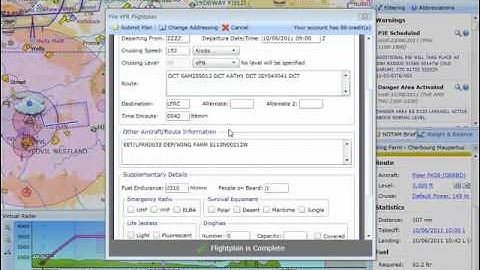How to File a Flightplan, SkyDemon Style