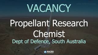 Propellant Research Chemist Vacancy