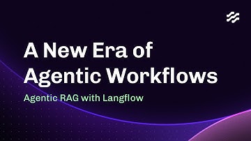 Build an Agentic RAG AI app with Langflow