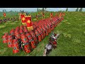 500 Roman Legionaries vs 500 Germanic Warriors — Mount &amp; Blade II: Bannerlord