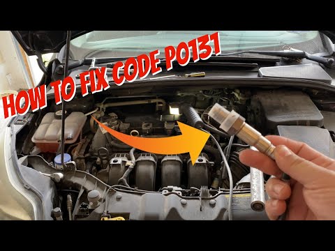 HOW TO REPLACE UPSTREAM OXYGEN SENSOR ON FORD FOCUS MK3 - CODE P0131 - 2011-2018