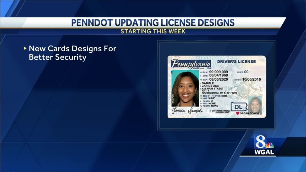 PennDOT announces new updates to drivers license, ID design