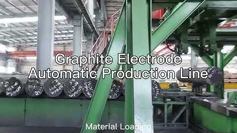 Graphite electrode automatic production line