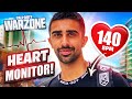 I Wore A Heart Rate Monitor While Playing WARZONE w/ Behzinga, Zerkaa & Randolph!