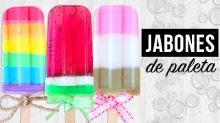 DIY- JABONES EN FORMA DE PALETA (RÁPIDOS Y FÁCILES) | KARLA CELIS