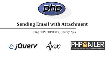 Send an E-Mail with Attachment Using jQuery, Ajax and PHP