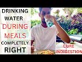 DRINK WATER DURING MEAL | RIGHT OR WRONG | WATER AND FOOD CONNECTION | @PrashantjYoga