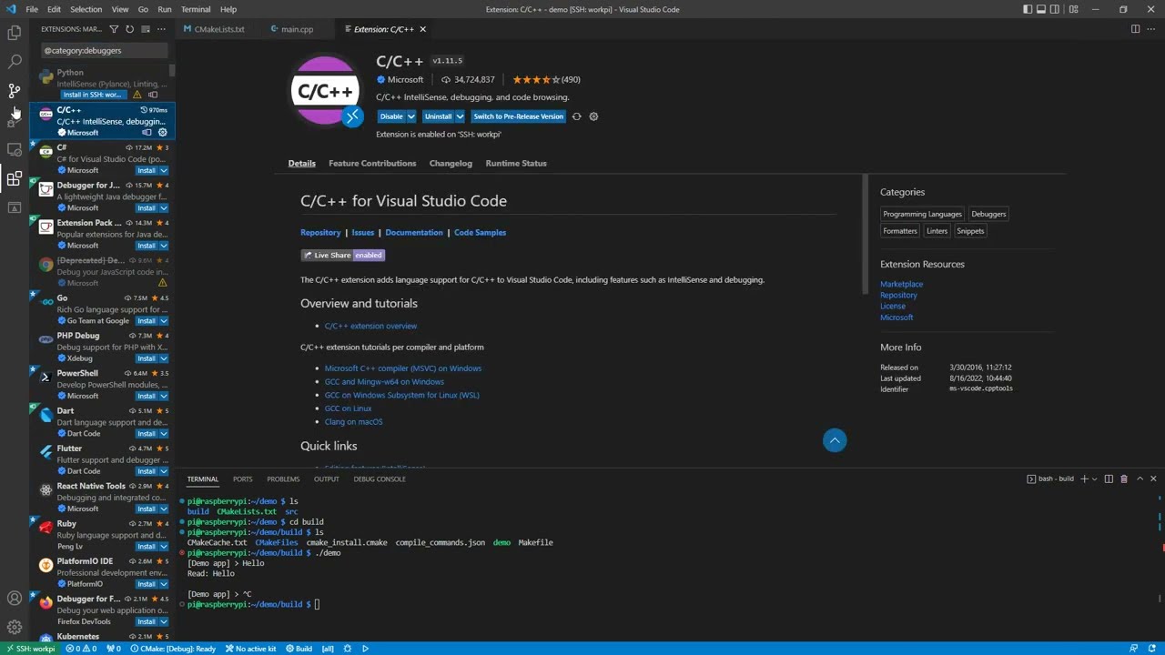 Setting Up Visual Studio Code For Remote Development On A Raspberry Pi Youtube