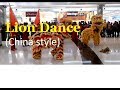 Lion Dance-China style, live performance in Kolkata