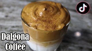 DALGONA Coffee | Whipped Coffee | TikTok Recipe
