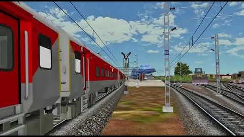 12792 DANAPUR SECUNDERABAD SF EXPRESS DEPARTURE FROM A STATION | KHANDESH ROUTE  | MSTS GAMEPLAY