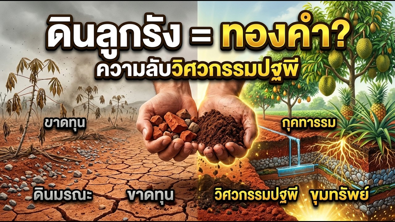 ดินลูกรัง...ดินมรณะ หรือ ขุมทรัพย์แร่ธาตุ? (Engineering Soil)