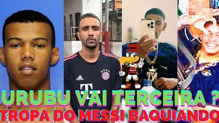 tropa do Messi baqueia  urubu