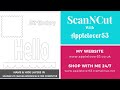 How To Name & Hide Layers With ScanNCut Canvas Workspace For Computer