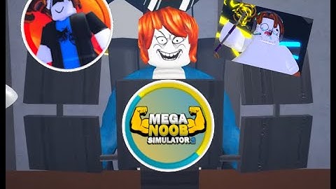 Roblox: 💪Mega Noob Simulator 2💪 - All Bosses + Cutscenes