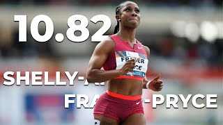 Shelly-Ann Fraser-PRyce Runs 100m Season opener 2023 | 10.82 | Switzerland