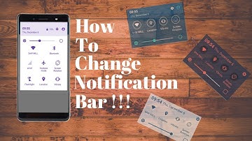 How to Change Android Notification Bar  || without Root || Simple technique ?