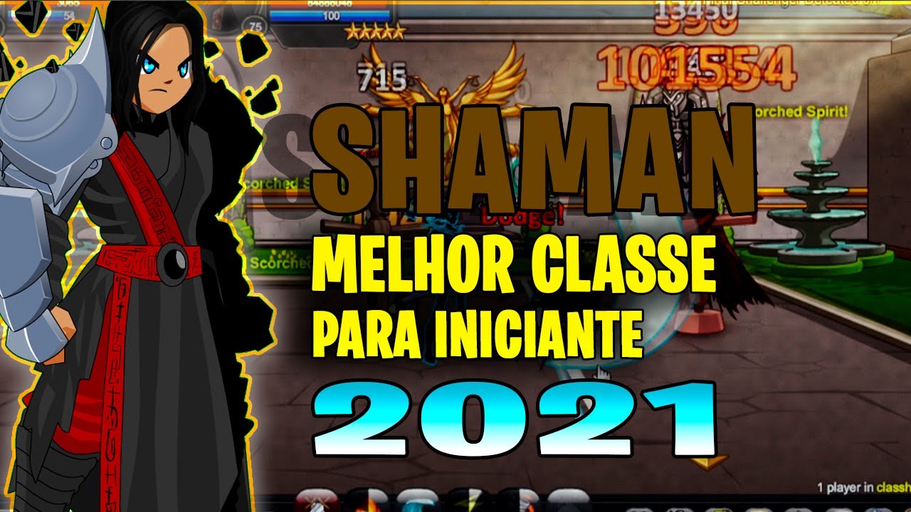 AQW MELHOR CLASSE PARA [INICIANTE] AQWORLDS 2021 YouTube