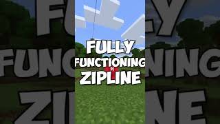 100% Legit Zipline in Minecraft! Net Worth