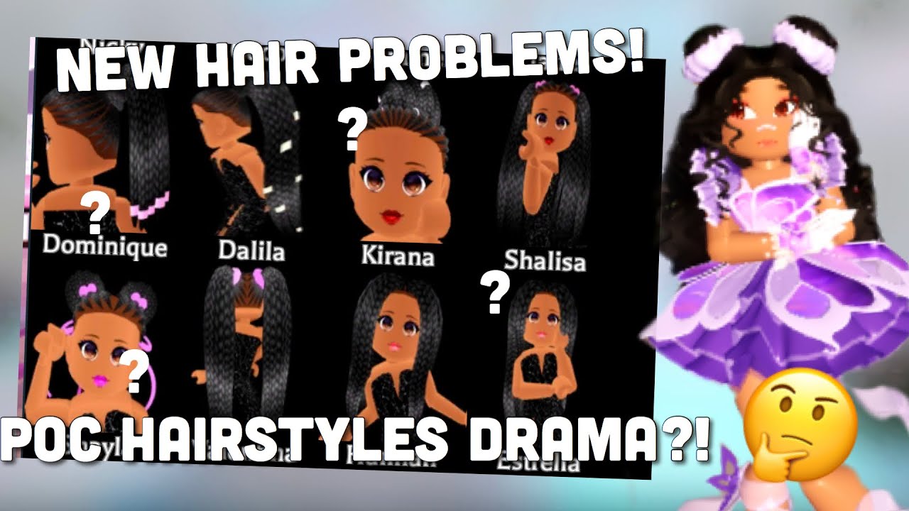 New Royale High Hairs Causing Problems Why The New Braided Hairs Are Causing Drama Youtube - white bow to my braids roblox