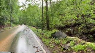 Flooding on Ski Mountain RD, Gatlinburg