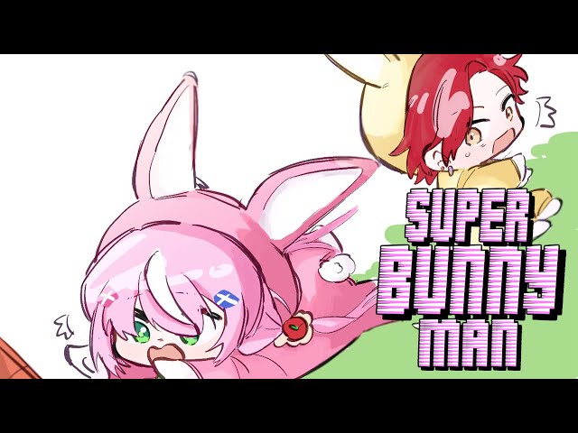 【Super bunny man】 この二人のコミュニケーションは大丈夫かな？(W.@YangNari ) 【ハユン/にじさんじ】のサムネイル