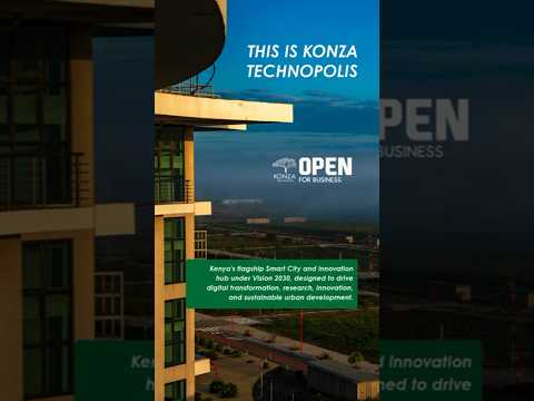 There's a 1,000-acre wildlife corridor inside the city.🦒And we are open for business.www.konza.go.ke