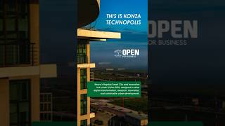 There's a 1,000-acre wildlife corridor inside the city.🦒And we are open for business.www.konza.go.ke