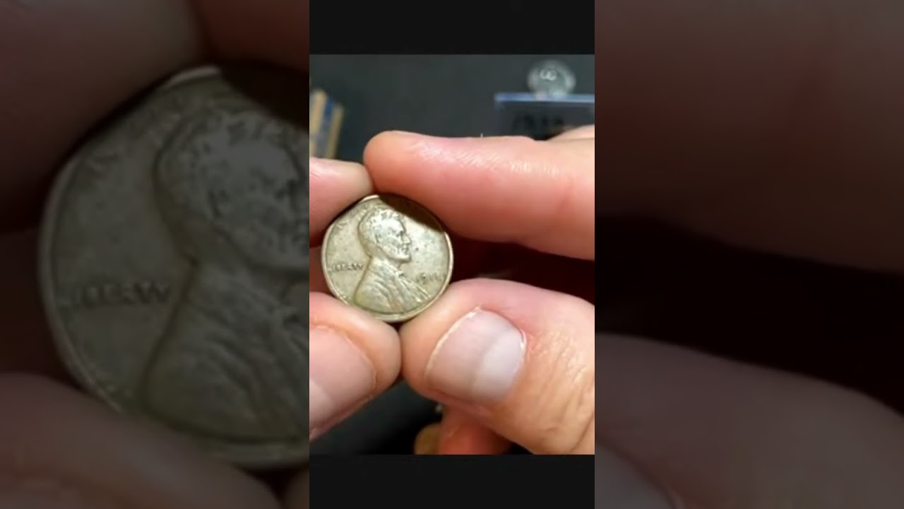105 Year Old Wheat Cent Found Coin Roll Hunting During Live Stream, 