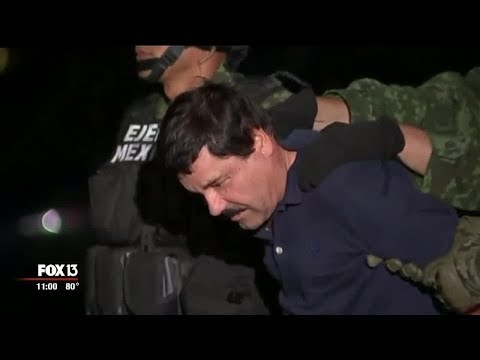 Video: ASV valdība vēlas piesaistīt 14 miljardus eiro no El Chapo narkotiku līdzekļiem, lai izveidotu robežas sienu