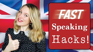 HACKS to Understand and Speak FAST British English! || FLUENCY 🤓| British English 🌹